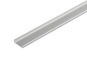 DA900049  3m Anodized Silver Aluminium Profile, Bendable, 18 x 6mm, Anodized Silver finish.